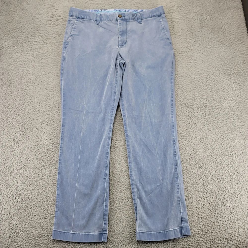 Men's Tommy Bahams 35/30 Light Blue Pants